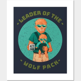 Leader of the Wolf Pack Posters and Art